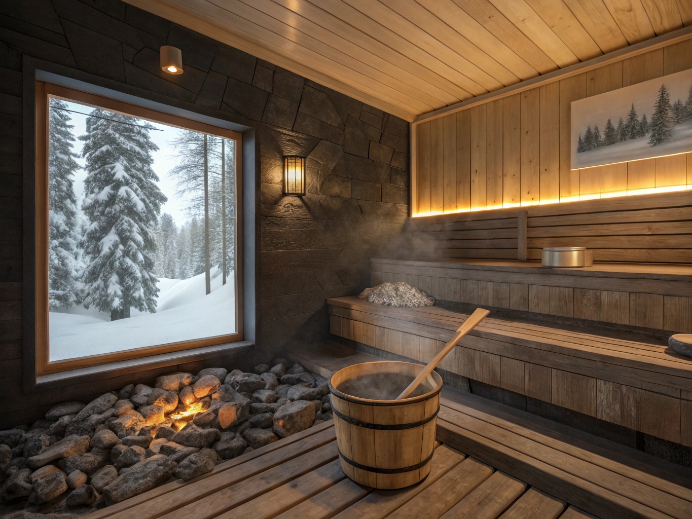 Florivena sauna faciliteit